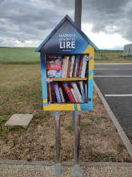 Délivrez - Boite à livres (Mareuil-le-Port, France)