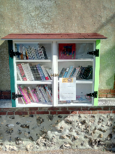 Délivrez - Boite à livres (La Haye-Malherbe, France)