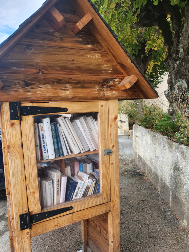 Délivrez - Boite à livres (Saint-Aubin-de-Locquenay, France)