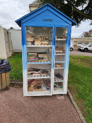 Délivrez - Boite à livres (Arelaune-en-Seine, France)