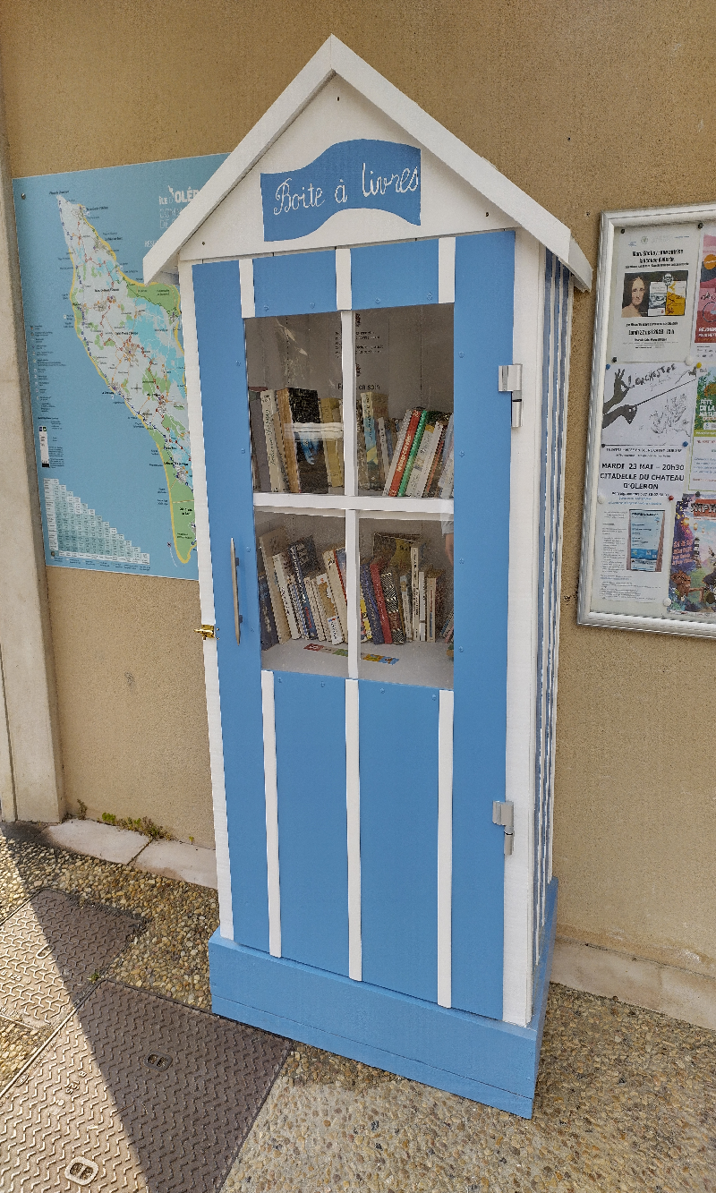 Délivrez - Boite à livres (Le Grand-Village-Plage, France)