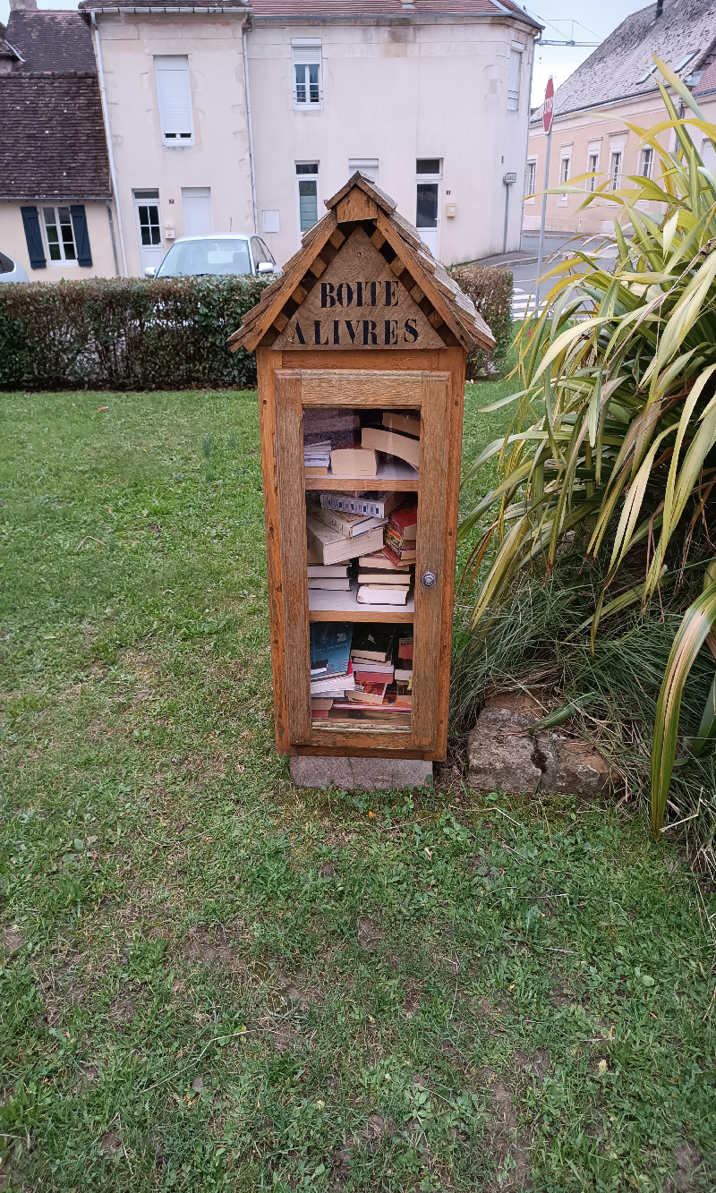 Délivrez - Boite à livres (Saint-Vincent-des-Prés, France)
