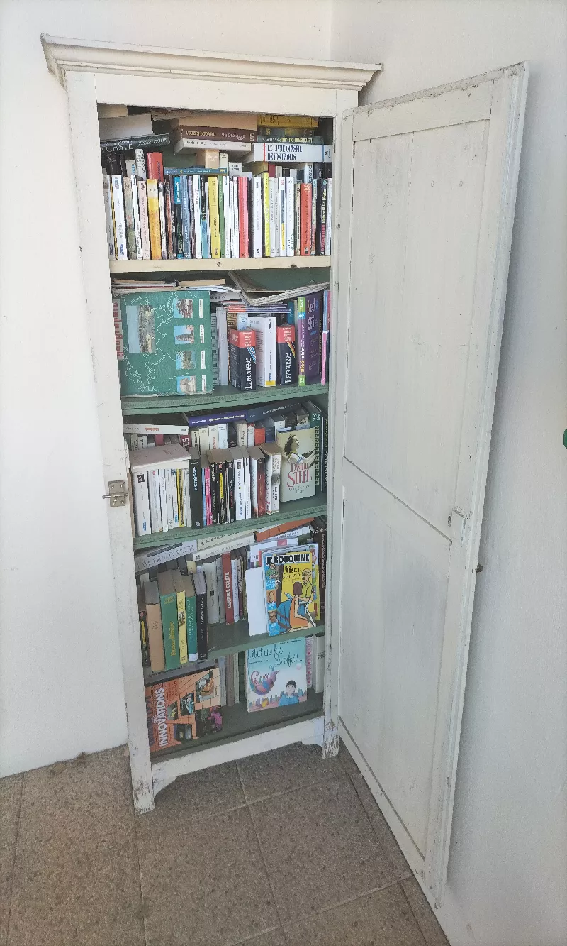 Délivrez - Boite à livres (Saunières, France)