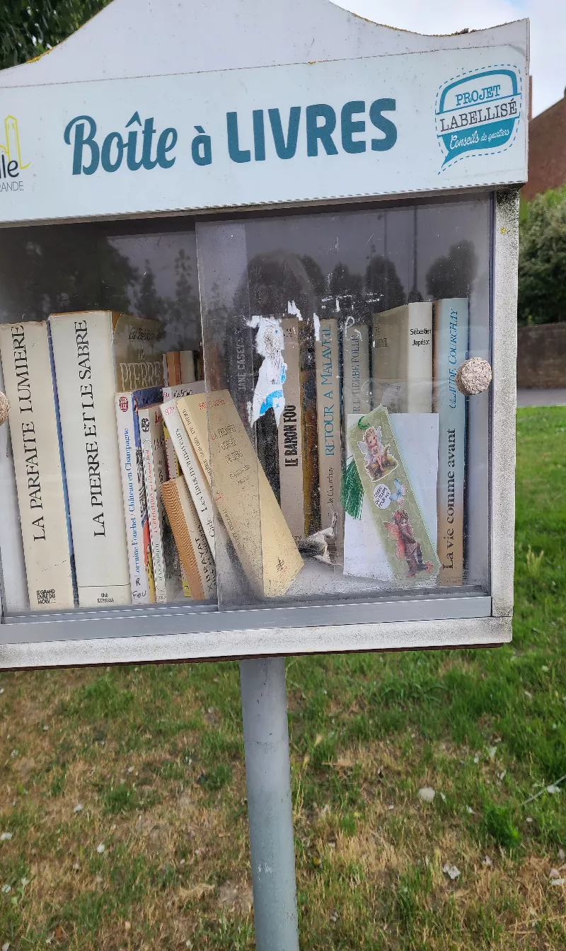 Délivrez - Boite à livres (Cappelle-la-Grande, France)