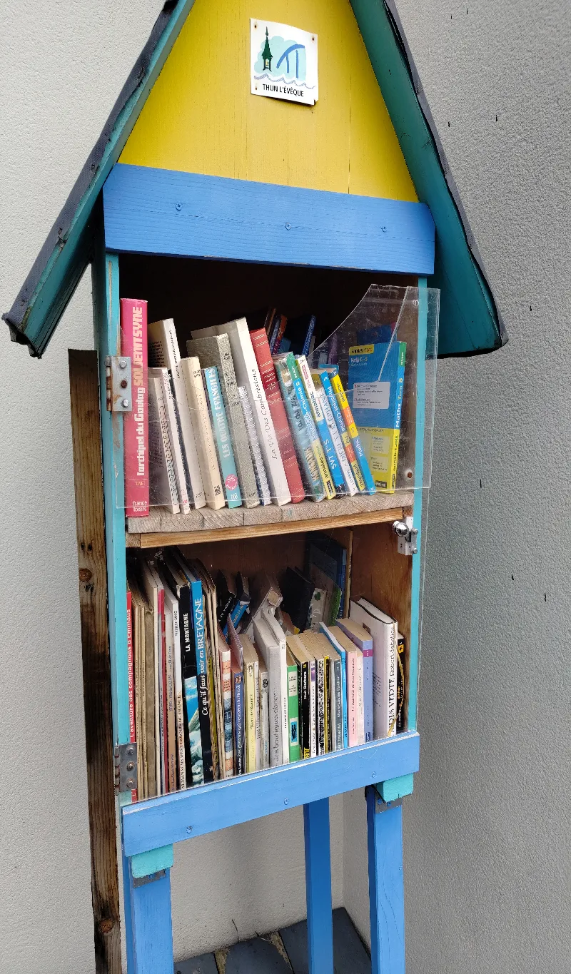 Délivrez - Boite à livres (Thun-l'Évêque, France)