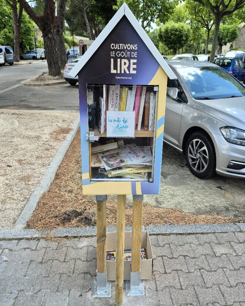 Délivrez - Boite à livres (Vaison-la-Romaine, France)