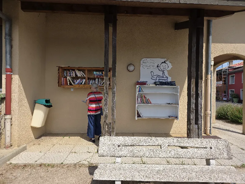 Délivrez - Boite à livres (Montcet, France)