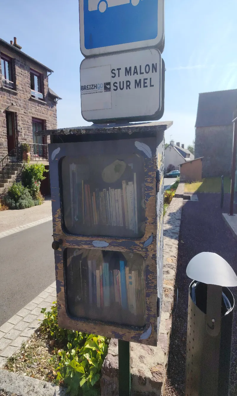 Délivrez - Boite à livres (Saint-Malon-sur-Mel, France)