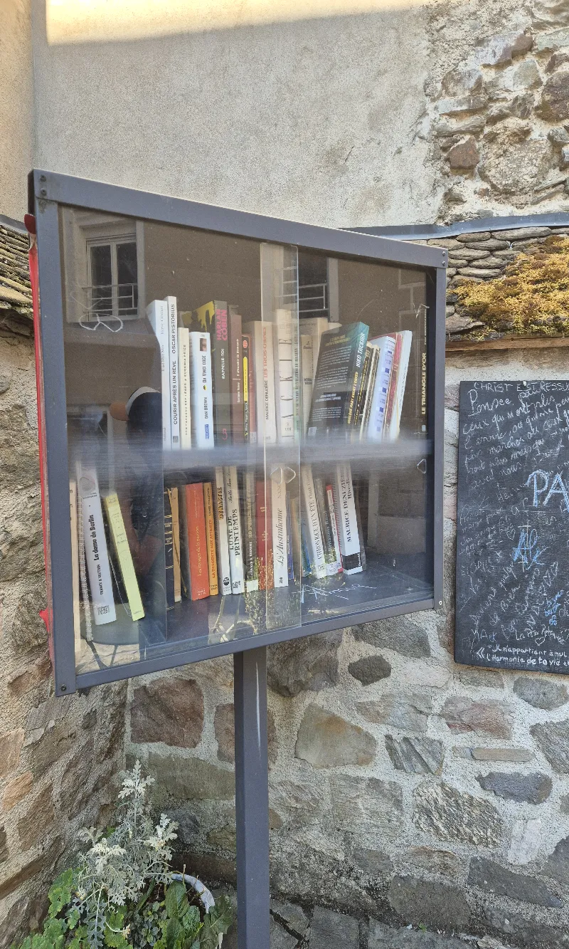 Délivrez - Boite à livres (Saint-Chély-d'Aubrac, France)
