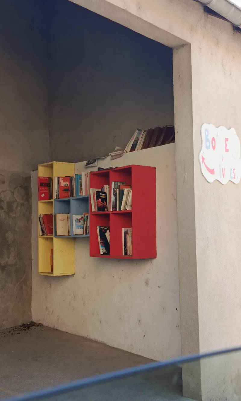 Délivrez - Boite à livres (Bizeneuille, France)