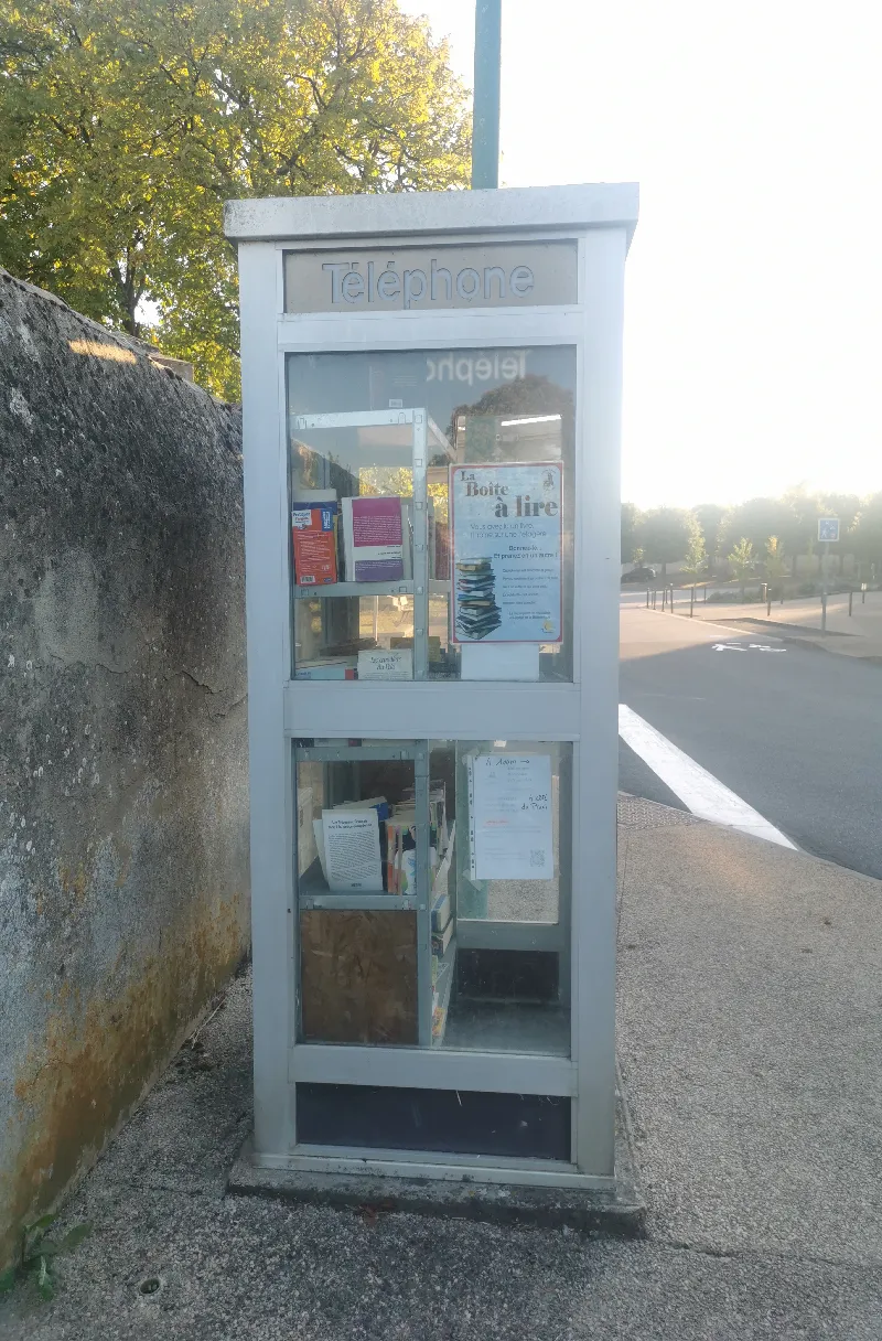 Délivrez - Boite à livres (Vouzailles, France)