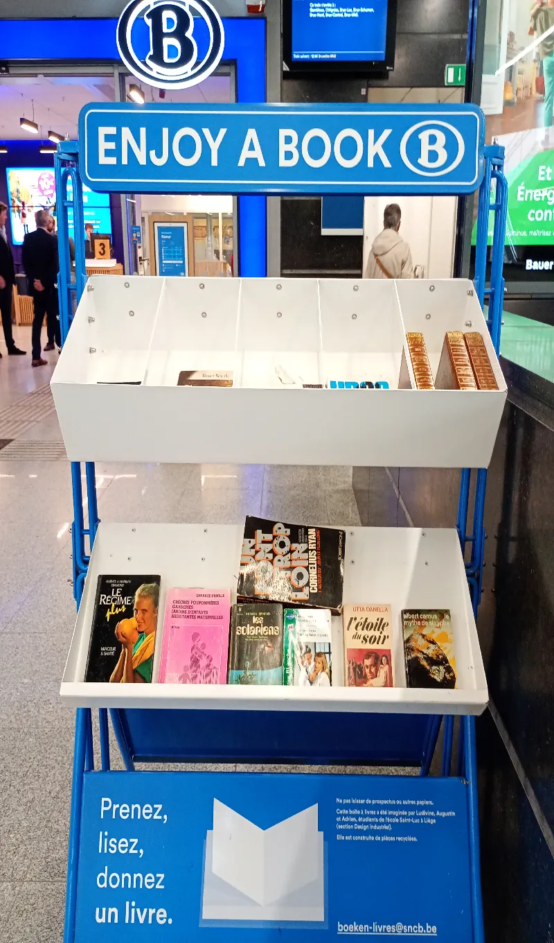Délivrez - Boite à livres (Namur, Belgium)